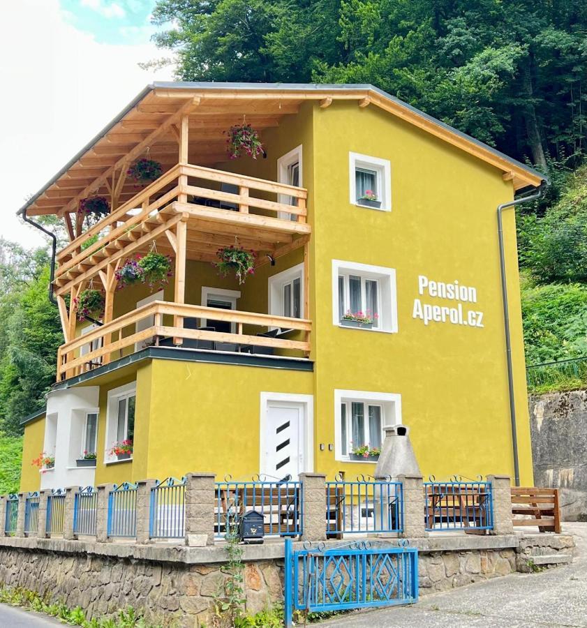 Pension Aperol Hřensko Kültér fotó
